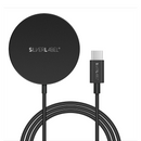SilverLabel 15W Mag-Safe Charger Black-3