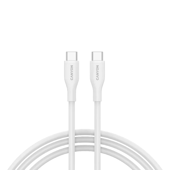 Canyon Cable CC60SC10 C-C 60W 1M Silicon White